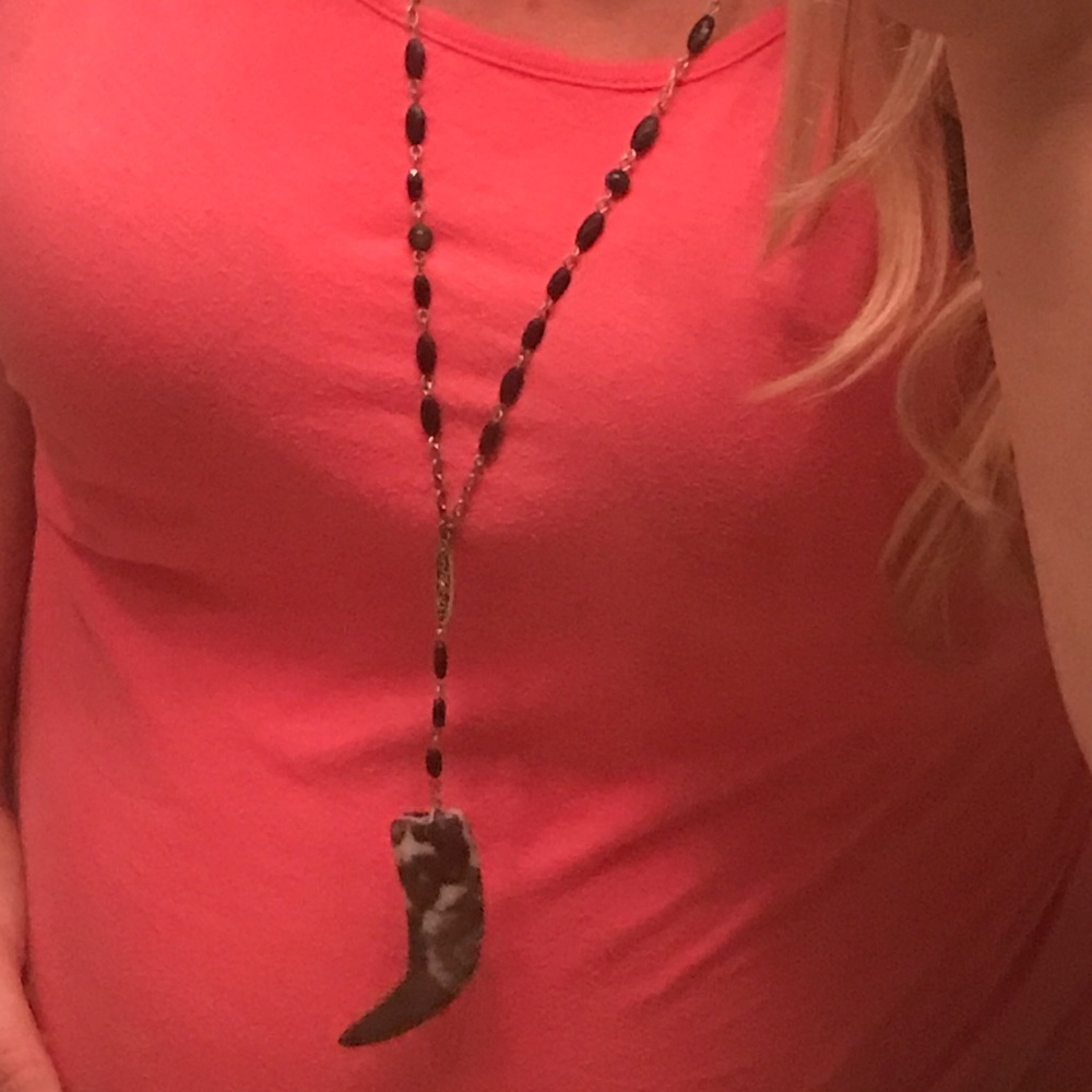 Free People Rosary Style necklace